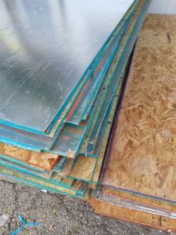 Radiant plywood $12 /reg plywood not radiant $11. 1/2 inch 4x8