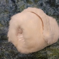 Vintage Rabbit Fur Muff 