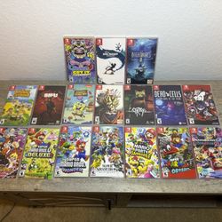 🎮 Huge Nintendo Switch Game Lot – Mario, Smash, Animal Crossing + More!