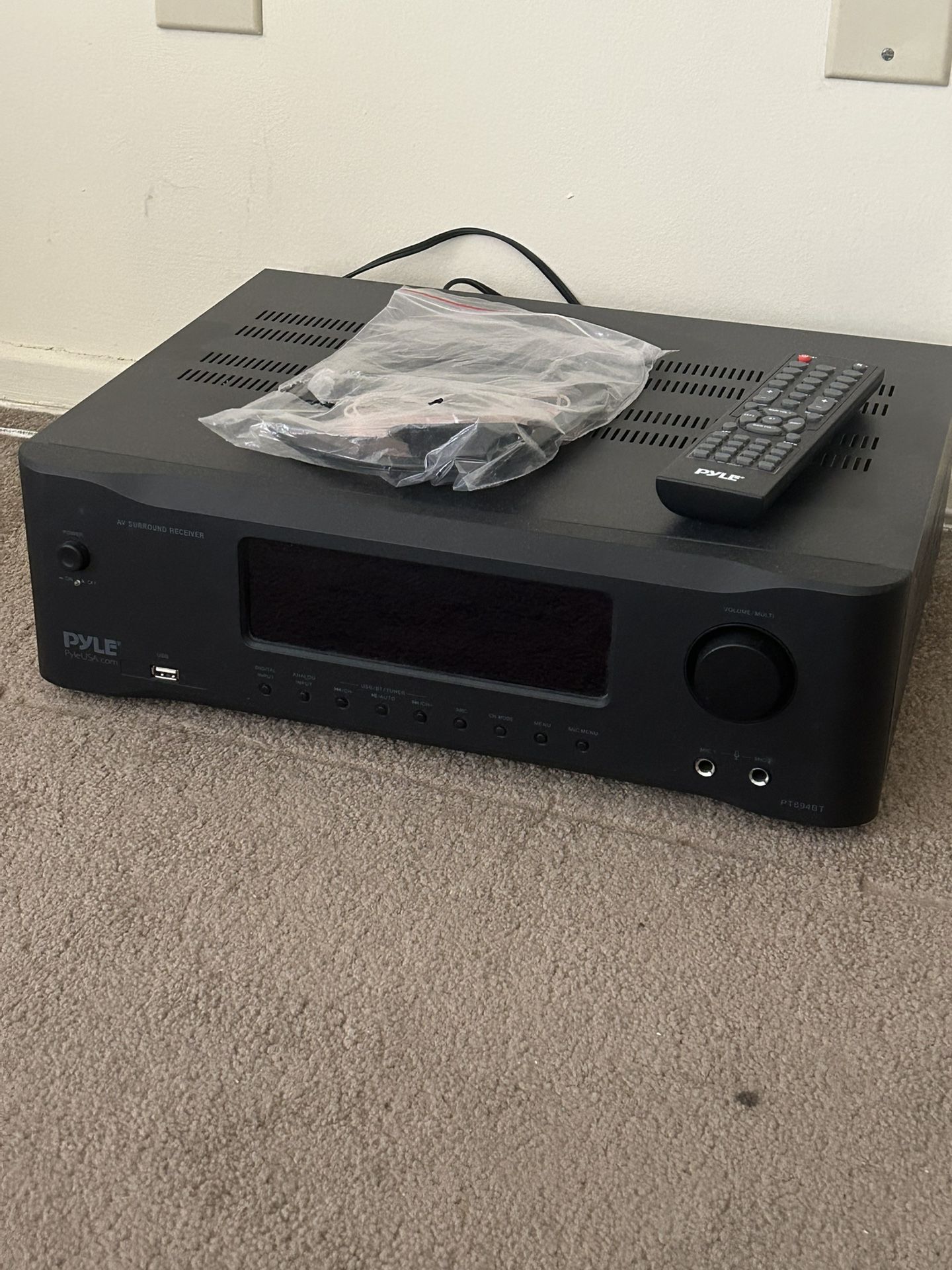 Pyle 694BT Bluetooth Stereo Amplifier