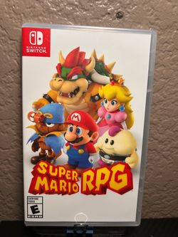 Hey, it’s never been used I’m asking$55for Super Mario RPG the game for the Nintendo switch it’s brand new