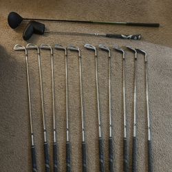 Complete Golf Club Set 3-W4 And Top Flite Gamer Driver And Putter $180 OBO