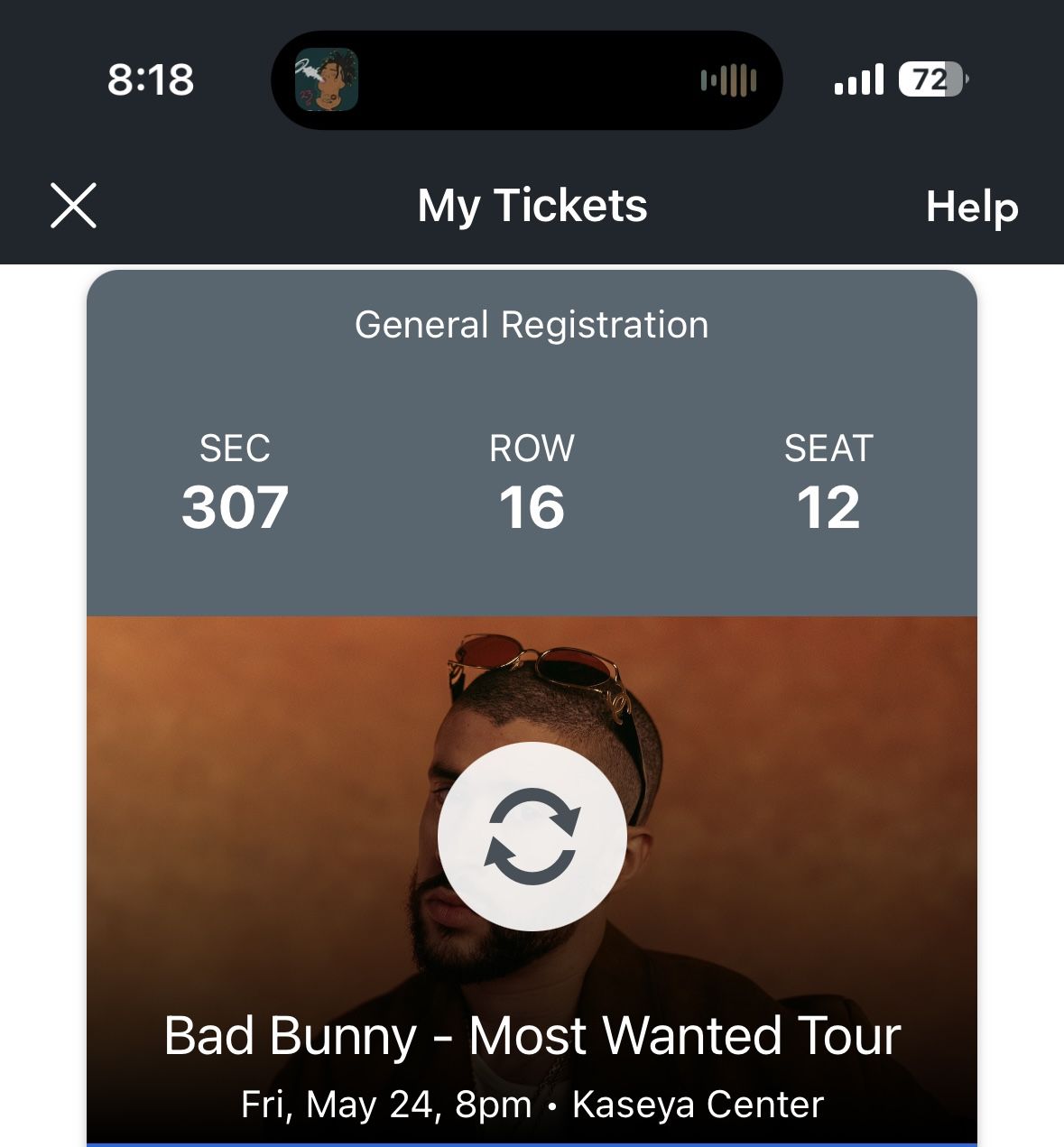Bad Bunny Concert Tickets Miami 