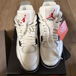 Jordan 4 white cement 