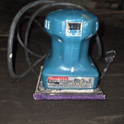 Makita BO4552 Palm Finishing Sander 1/4 Sheet Corded 120V Used