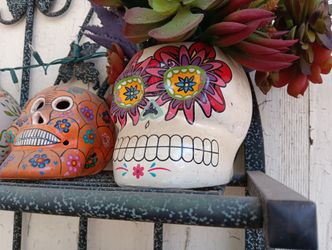 Day Of The Dead Skulls