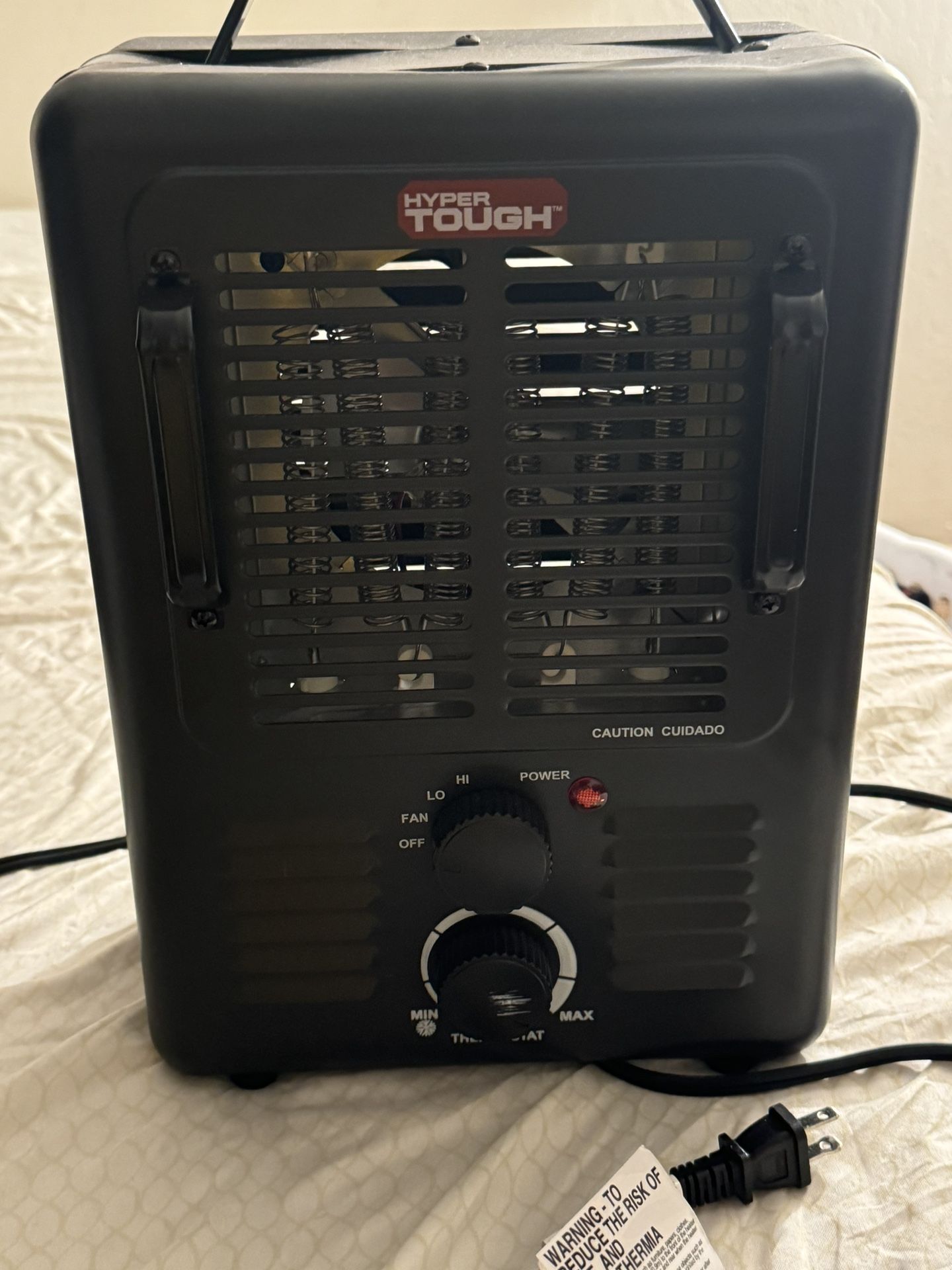Hyper Tough New 1500W Milkhouse Utility Heater