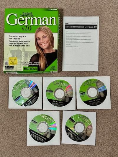 GERMAN LANGUAGE INSTANT IMMERSION STUDIES