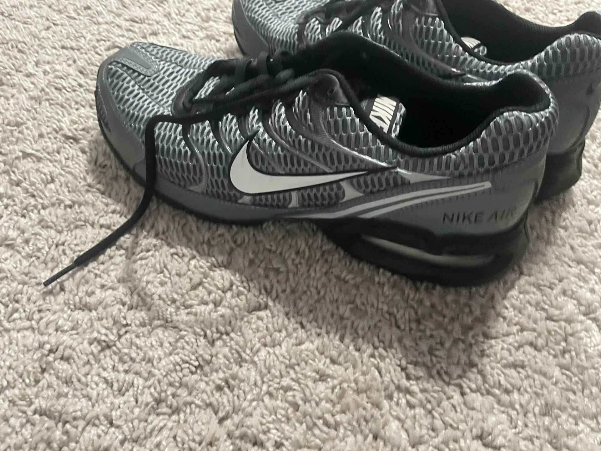 Nike grey air max shoes 