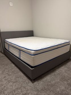 Queen Mattress and Bed Set