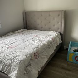 Full Size Mattress, And Bedframe