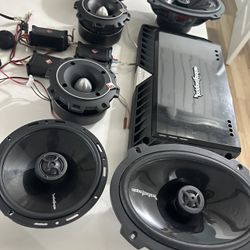 Rockford Fosgate Car Audio Set