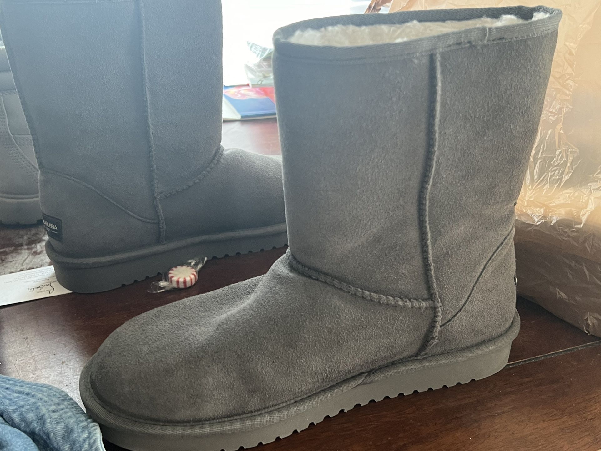 Women’s Grey Winter Boots 