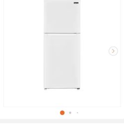 Magic Chef - 10.1 cu. ft. Top Freezer Refrigerator in White