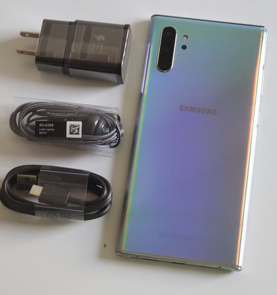 Samsung Galaxy Note 10+ Plus , 256GB , Unlocked for all Company Carrier , Excellent Condition Like New