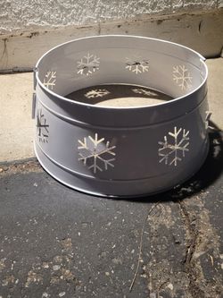 Christmas metal tree stand