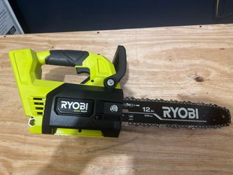 #304. RYOBI 40V HP Tree Trimmer 12in RY40509 with Hard Case - Tool Only