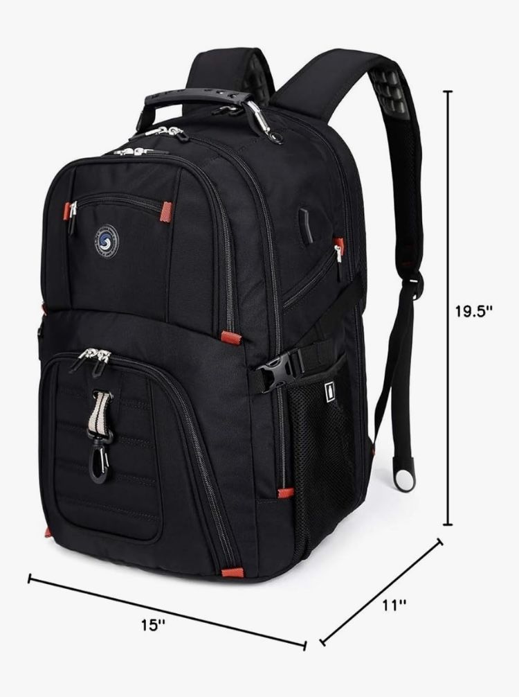 SHRRADOO Extra Large 50L Travel Laptop Backpack