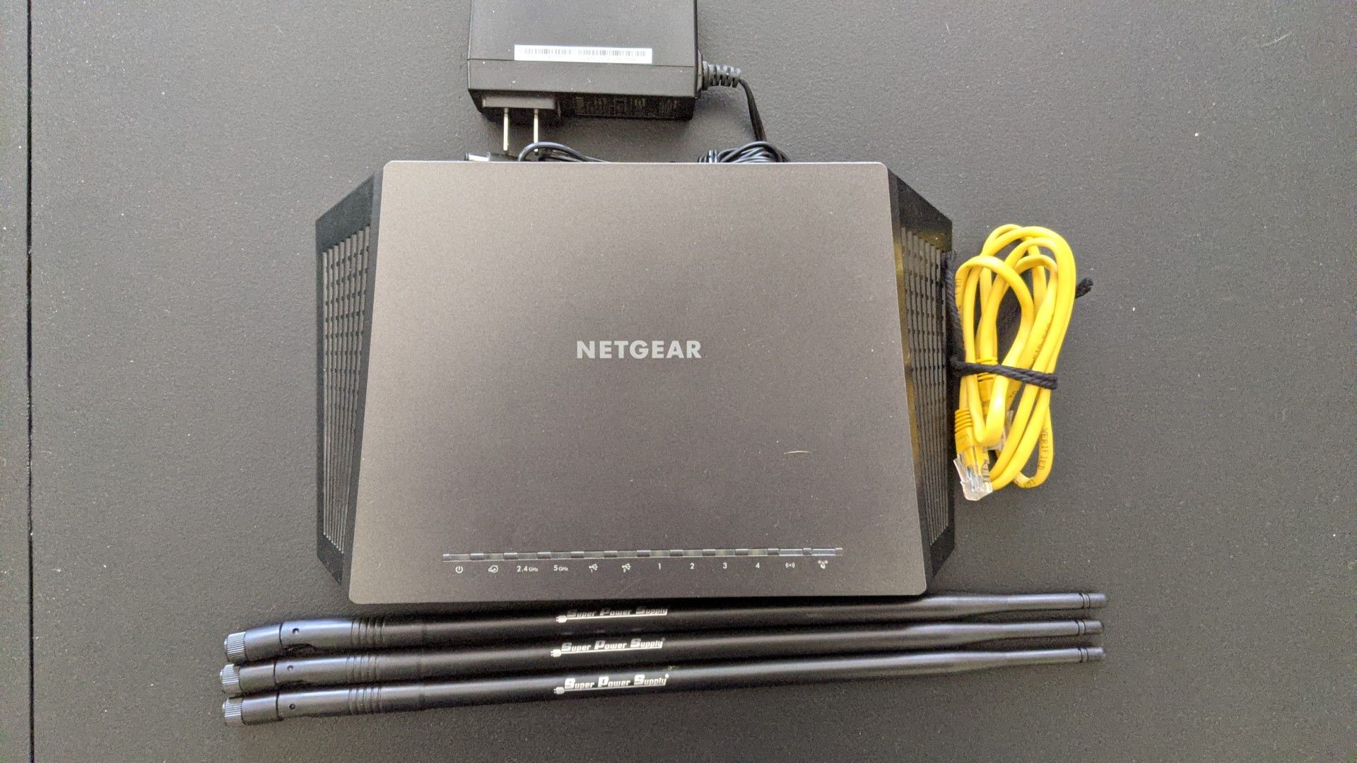 Netgear Nighthawk R7000 WIFI Router w/ Extended Range Antennas