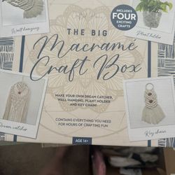 Macrame Craft Brand New In The Box 