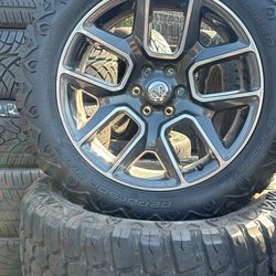 WHEELS DODGE RAM 22” 6x5.5