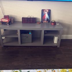 Grey TV Stand 