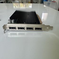 NVIDIA QUADRO NVS 450 (adds 4 displays to your computer)