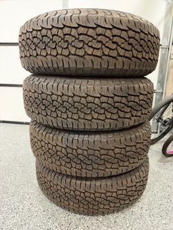 Bfgoodrich trail terrain 265/70r17 tires
