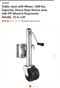 1500lb trailer jack