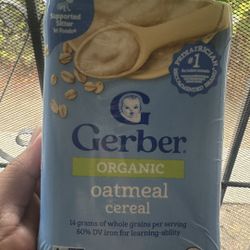 Gerber Organic Oatmeal