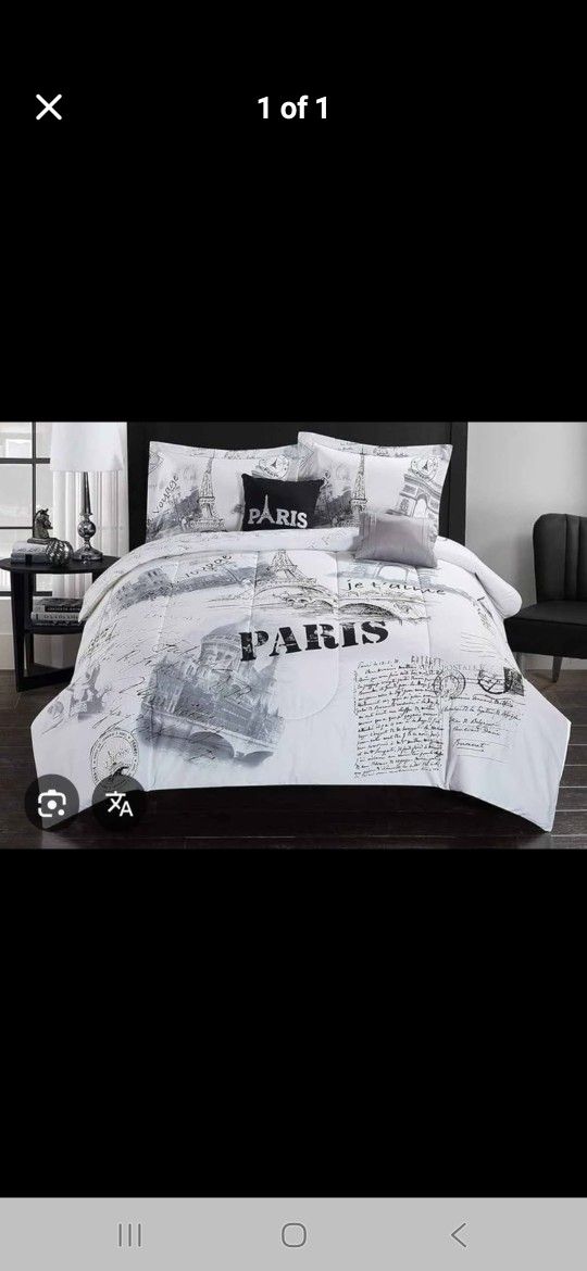 Used FULL Size PARIS COMFORTER