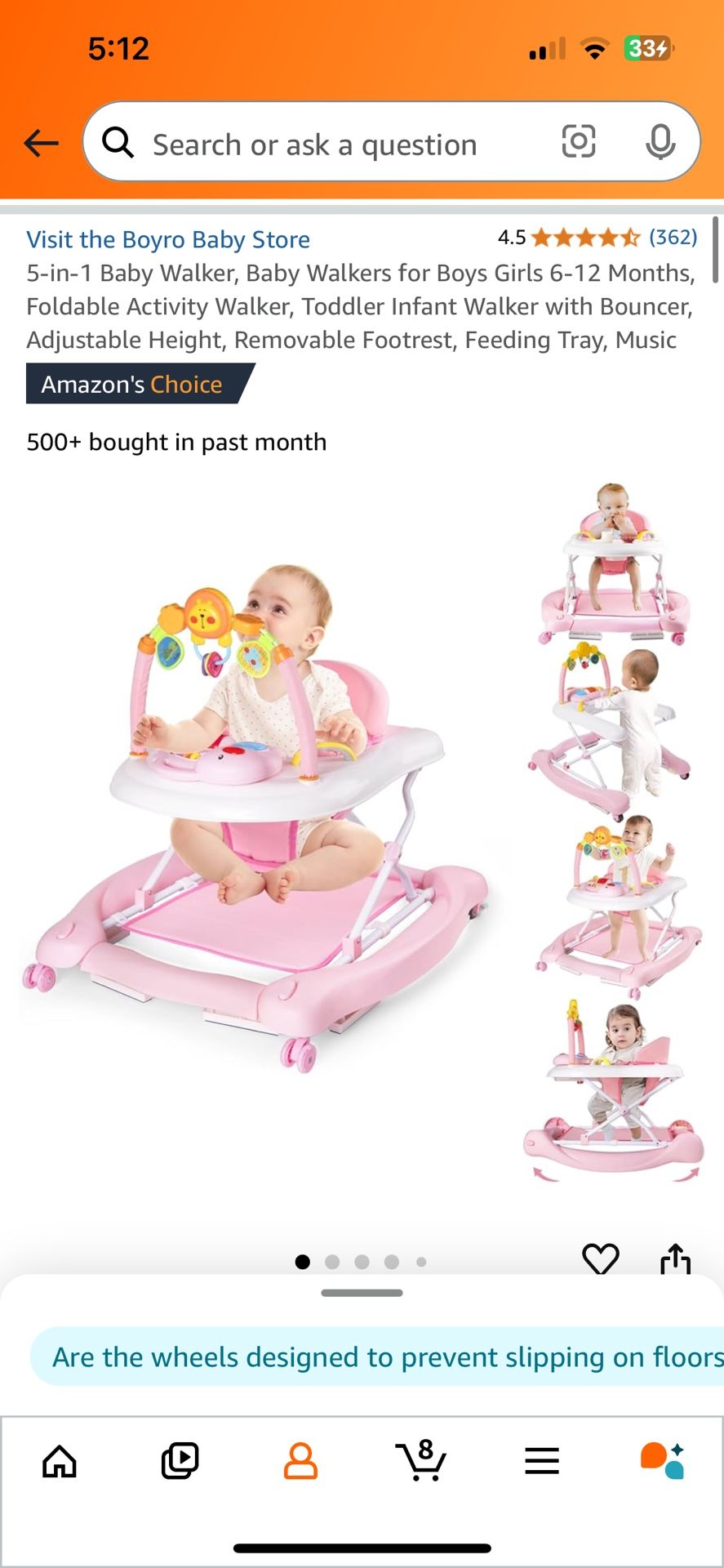 Unboxed Never Used Walker 