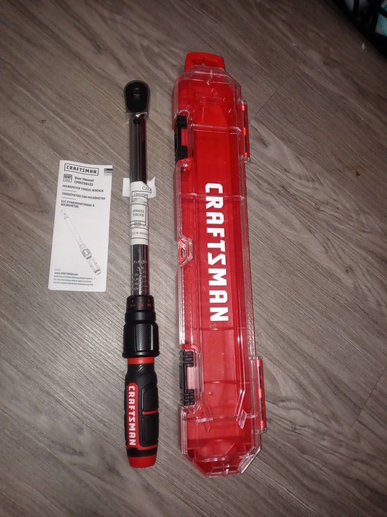 Craftsman 3/8 Torque Wrench Micrometer