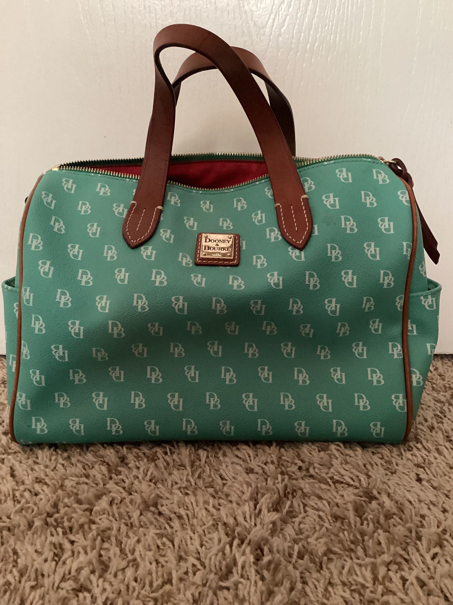 Dooney And Bourke Teal Purse
