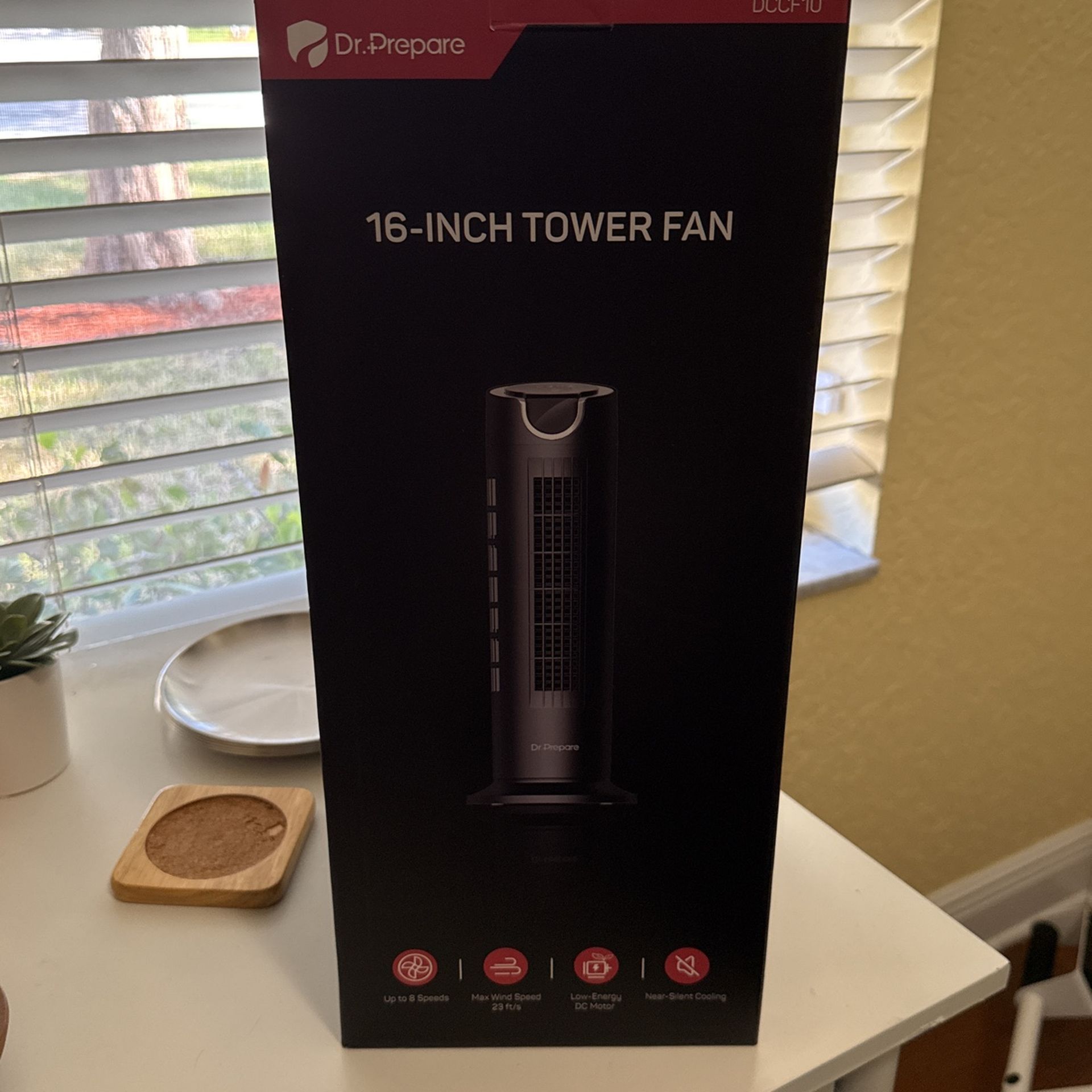 Desktop Rotating Tower Fan