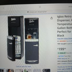 Igloo Hot/Cold/ Room Temp Water Dispenser. NEW.