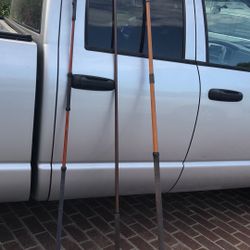 THREE (3) Fishing Gaffs from 6'-7'.