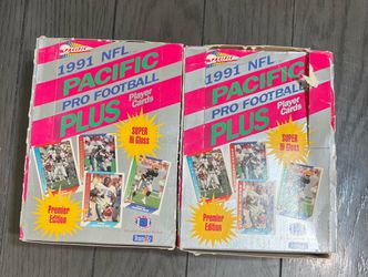 1991 NFL Pacific Pro Football Plus Football Cards