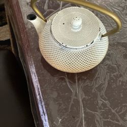 Tetera De Fierro Fundido Usada Pero En Buenas Condiciones