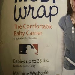 MOBY WRAP The Comfortable Baby Carrier