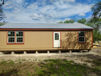 20x40 Cabin With 6x20 Covered Porch