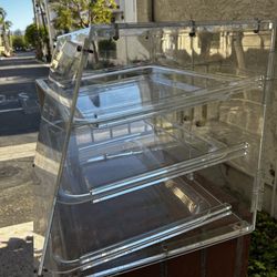 3 Tray Acrylic Bakery Display Case
