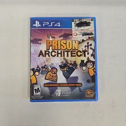Sony PlayStation 4 Ps4 Prison Architect 814536-19