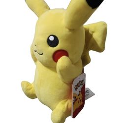 Pokémon PKW3725-30cm Plush - Pikachu, Official Plush