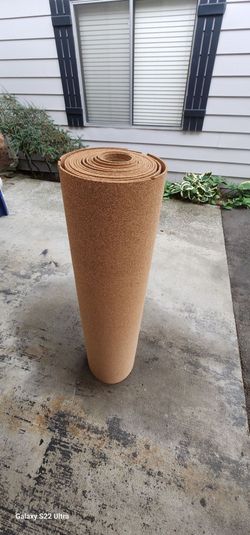 Cork underlayment layment