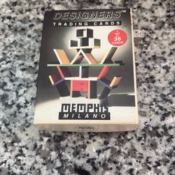 Designers Trading cards
