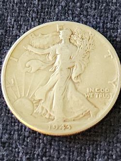 1943 Silver Walking Liberty Half Dollar