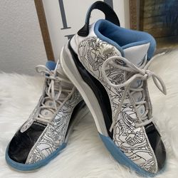 Air Jordan Dub Zero White University Blue - Kids