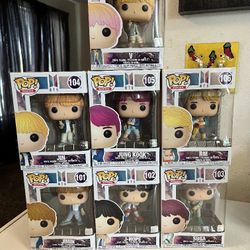 BTS Funko Pop $100 Set
