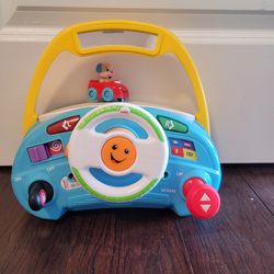 Steering Wheel Toys for Toddler Boys Girls, Interactive & Learning Baby Car Seat Toys for Infant Preschool Kids